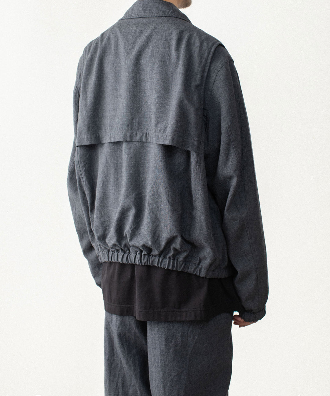 VEIN ヴェインのSHRINK WO CLOTH ZIP-UP JACKET - D.GRAYの公式通販サイトsession福岡セレクトショップ