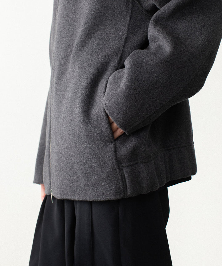 ATTACHMENT アタッチメントのWO/CA DOUBLE FACE BEAVER HOODED JACKET - GRAYの公式通販サイトsession福岡セレクトショップ