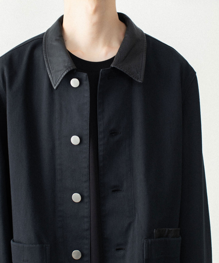 ATTACHMENT アタッチメントのCO NIDOM CLOTH COVERALL - BLACKの公式通販サイトsession福岡セレクトショップ
