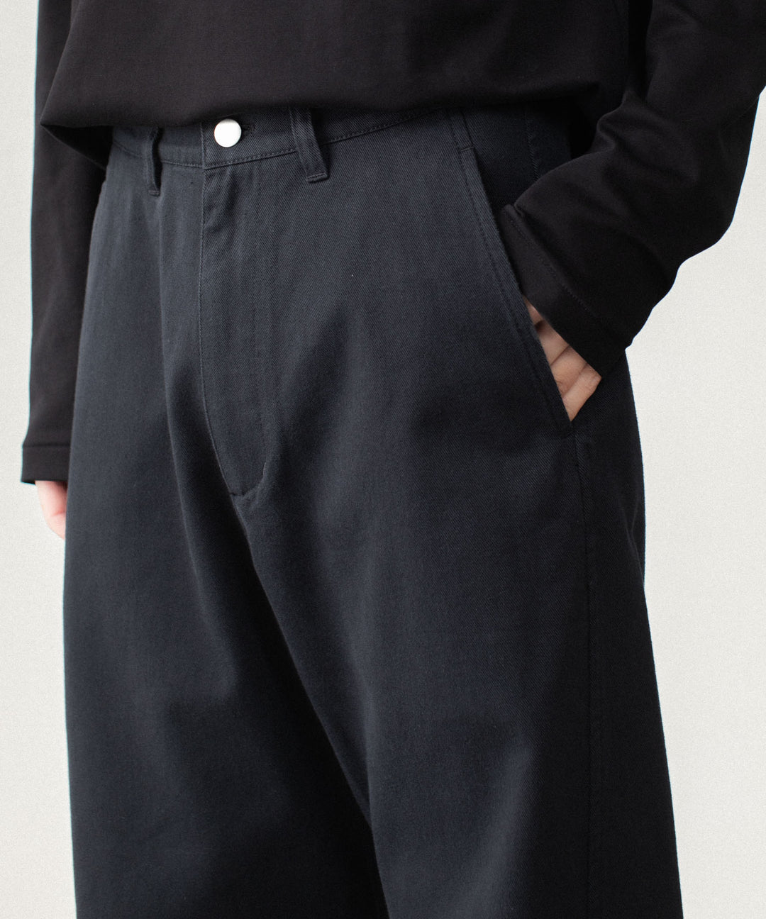 ATTACHMENT アタッチメントのCO NIDOM CLOTH 3D TROUSERS - BLACKの公式通販サイトsession福岡セレクトショップ