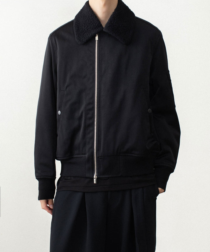 ATTACHMENT アタッチメントのNY/CO SATIN B-15 JACKET - BLACKの公式通販サイトsession福岡セレクトショップ