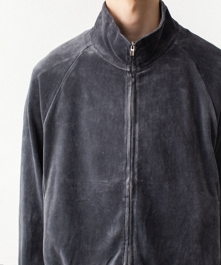 ATTACHMENT アタッチメントの80/2 ORGANIC VELOR TRACK JACKET - D.GRAYの公式通販サイトsession福岡セレクトショップ