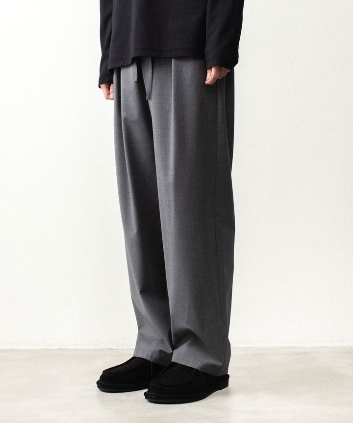 ATTACHMENT アタッチメントの2/80 PE/WO STRETCH TRO EASY TROUSERS - X.GRAYの公式通販サイトsession福岡セレクトショップ