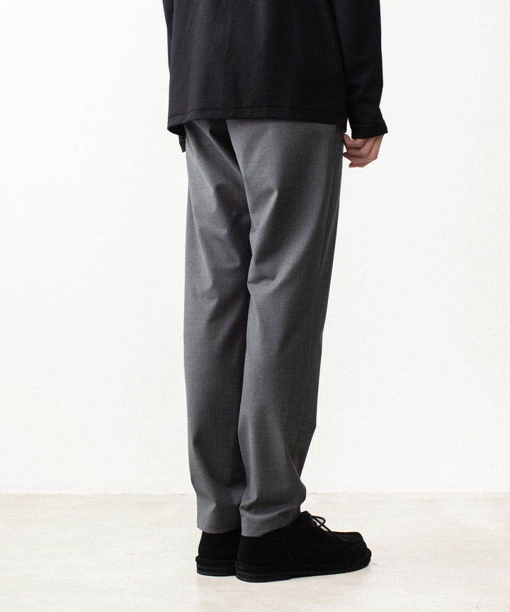ATTACHMENT アタッチメントの2/80 PE/WO STRETCH TRO REGULAR FIT 1TUCK  TROUSERS - X.GRAYの公式通販サイトsession福岡セレクトショップ