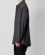 画像をギャラリービューアに読み込む, ATTACHMENT アタッチメントのPE/RY STRETCH TROPICAL STRAP SLEEVE L/S SHIRT - D.GRAY 公式通販サイトsession福岡セレクトショップ
