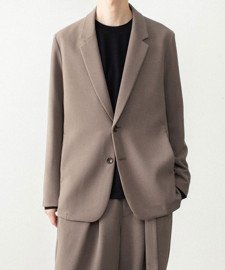 ATTACHMENT アタッチメントのPE STRETCH DOUBLE CLOTH 2B JACKET - D.BROWNの公式通販サイトsession福岡セレクトショップ