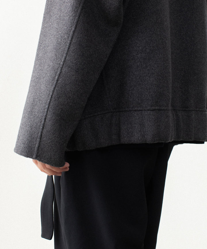 ATTACHMENT アタッチメントのWO/CA DOUBLE FACE BEAVER HOODED JACKET - GRAYの公式通販サイトsession福岡セレクトショップ