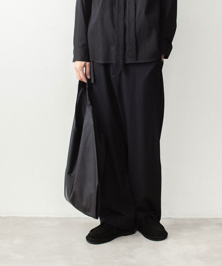 ATTACHMENT アタッチメントのSYNTHETIC LEATHER SMALL SHOPPING BAG - BLACKの公式通販サイトsession福岡セレクトショップ