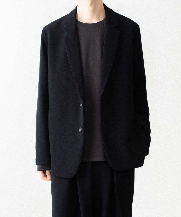 ATTACHMENT アタッチメントのPE STRETCH DOUBLE CLOTH 2B JACKET - BLACKの公式通販サイトsession福岡セレクトショップ