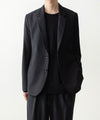 【 ATTACHMENT 】2/80 PE/WO STRETCH TRO 2B JACKET - BLACK