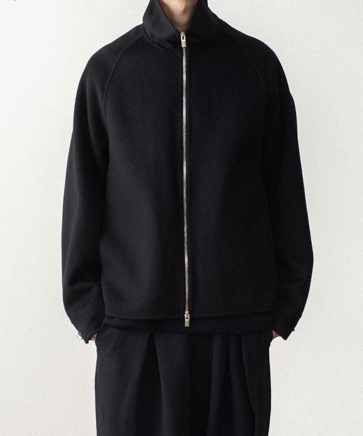 ATTACHMENT アタッチメントのWO/CA DOUBLE FACE BEAVER STAND COLLAR JACKET - BLACKの公式通販サイトsession福岡セレクトショップ