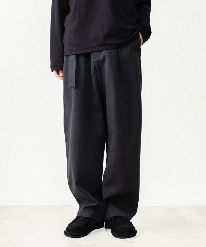 ATTACHMENT /アタッチメント】CO/TEN POWDERY DOUBLE CROTH BELTED