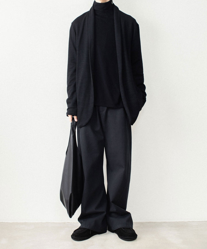 ATTACHMENT アタッチメントのCO NIDOM CLOTH 3D TROUSERS - BLACKの公式通販サイトsession福岡セレクトショップ
