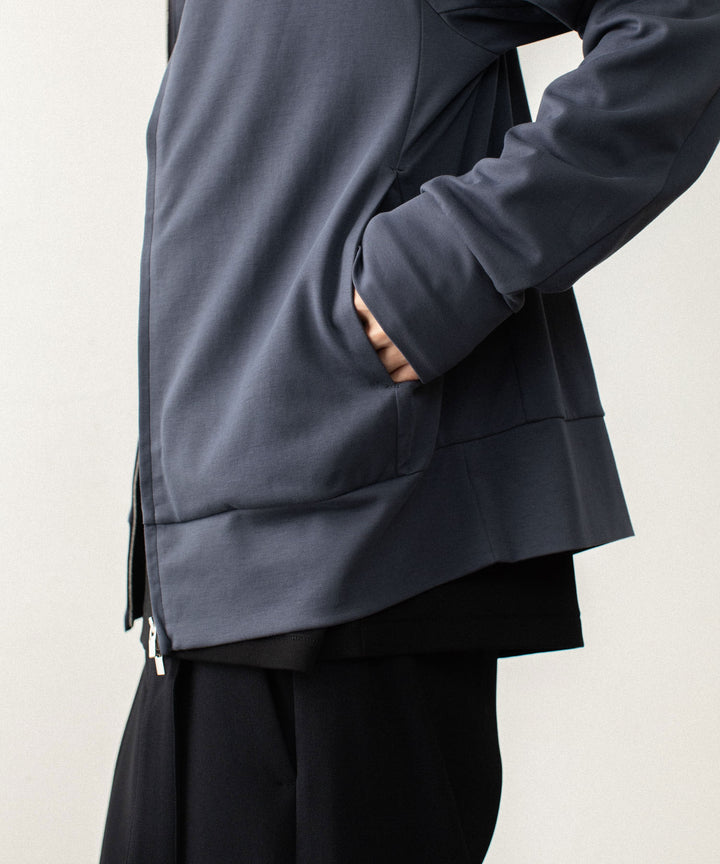 ATTACHMENT アタッチメントのCOTTON DOUBLE FACE STAND COLLAR JACKET - NAVYの公式通販サイトsession福岡セレクトショップ