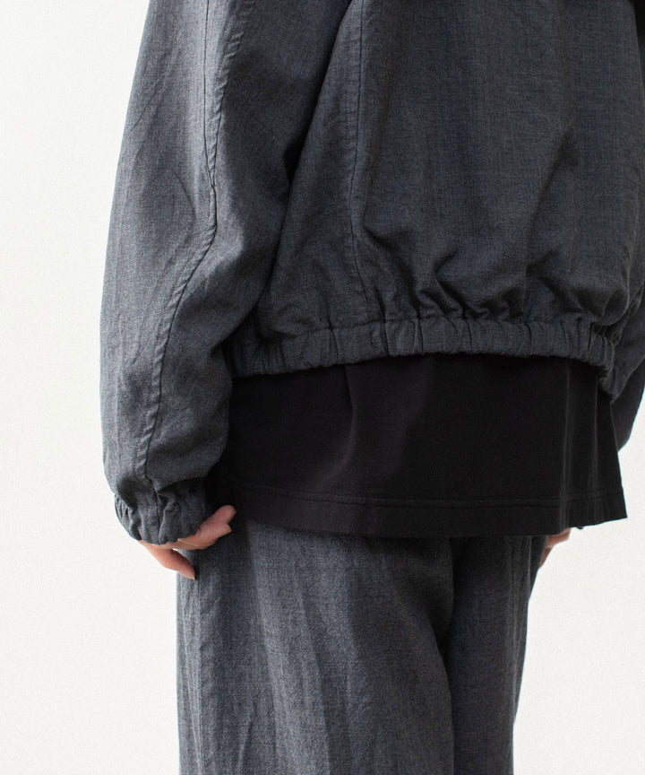 VEIN ヴェインのSHRINK WO CLOTH ZIP-UP JACKET - D.GRAYの公式通販サイトsession福岡セレクトショップ