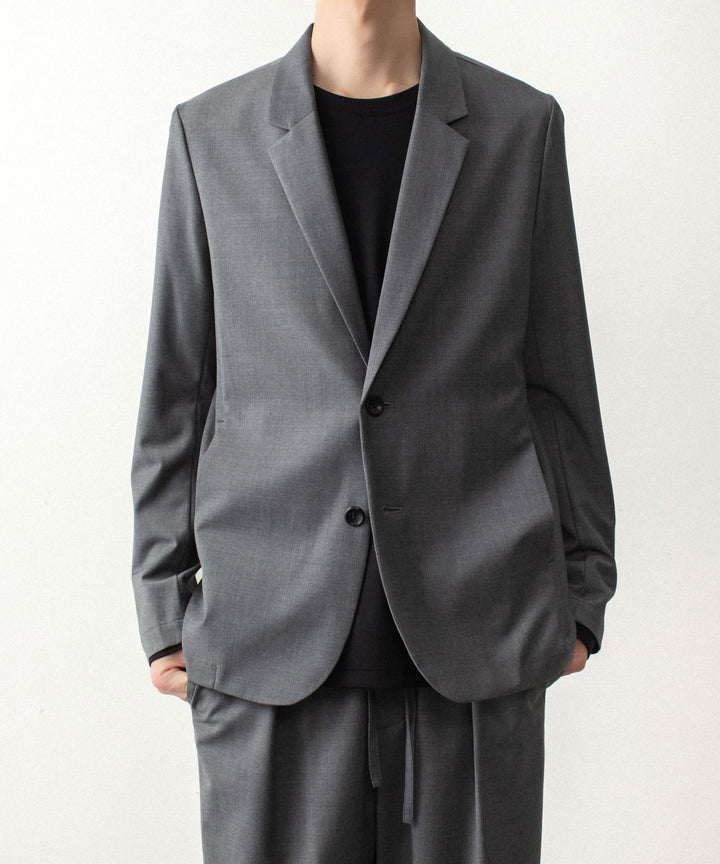ATTACHMENT アタッチメントの2/80 PE/WO STRETCH TRO 2B JACKET - X.GRAYの公式通販サイトsession福岡セレクトショップ