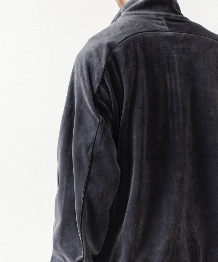 ATTACHMENT アタッチメントの80/2 ORGANIC VELOR TRACK JACKET - D.GRAYの公式通販サイトsession福岡セレクトショップ