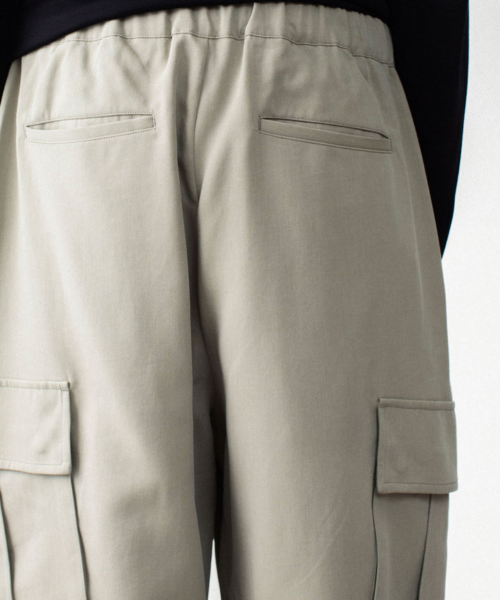 ATTACHMENT アタッチメントのCO/TEN POWDERY DOUBLE CROTH EASY CARGO TROUSERS - L.KH GRAYの公式通販サイトsession福岡セレクトショップ