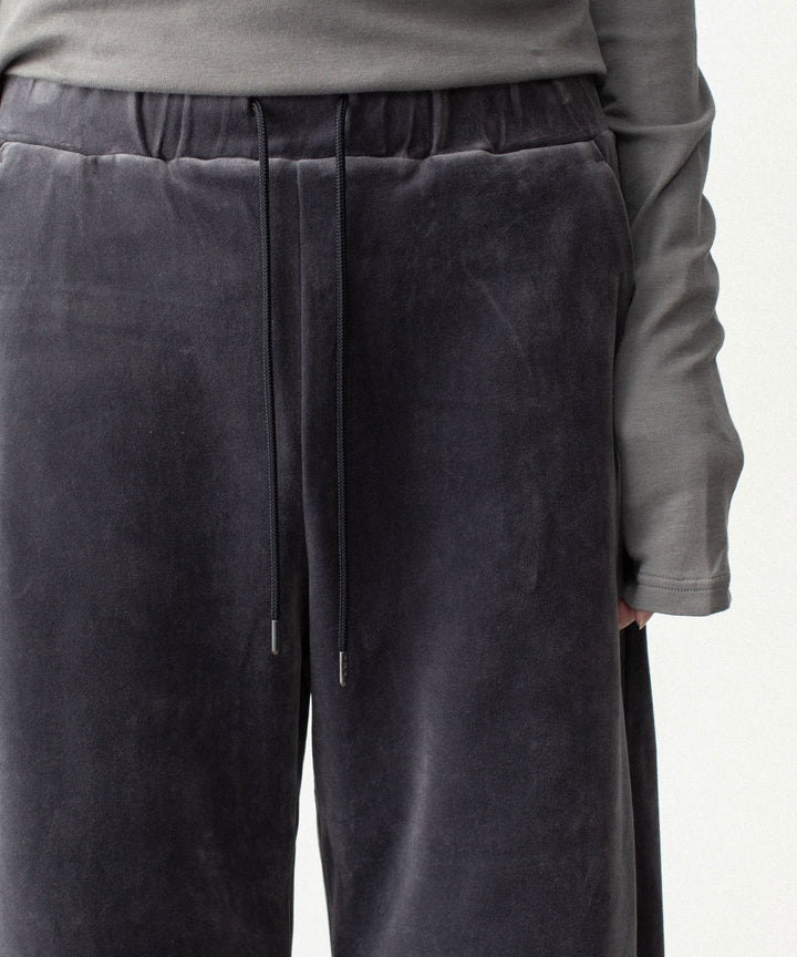 ATTACHMENT アタッチメントの80/2 ORGANIC VELOR BALLOON WIDE TRACK TROUSERS - D.GRAYの公式通販サイトsession福岡セレクトショップ