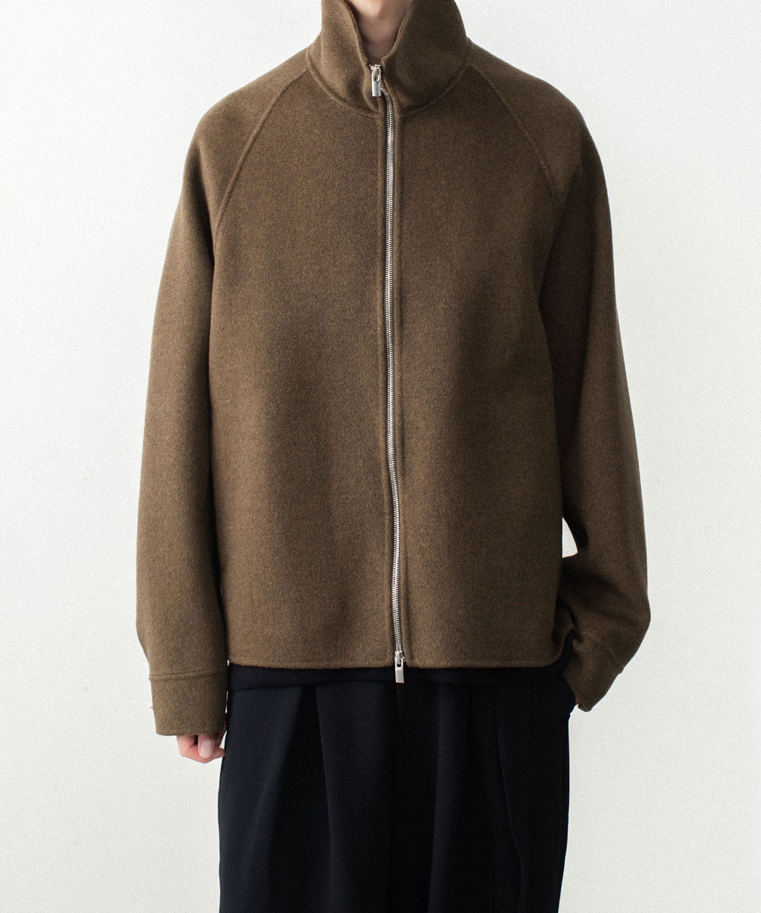 ATTACHMENT /アタッチメント】WO/CA DOUBLE FACE BEAVER STAND COLLAR