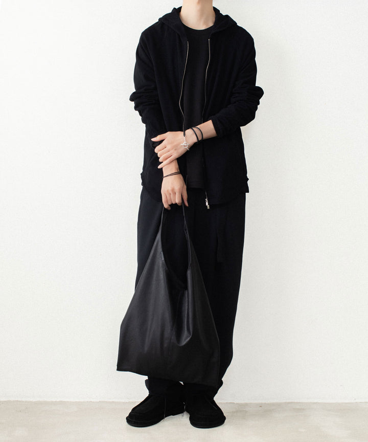 ATTACHMENT アタッチメントのVI/PE SMOOTH ZIP-UP LIGHT HOODIE - BLACKの公式通販サイトsession福岡セレクトショップ