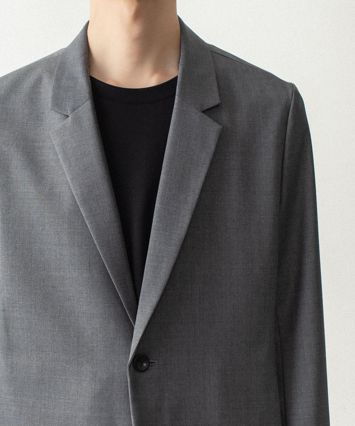 ATTACHMENT アタッチメントの2/80 PE/WO STRETCH TRO 2B JACKET - X.GRAYの公式通販サイトsession福岡セレクトショップ