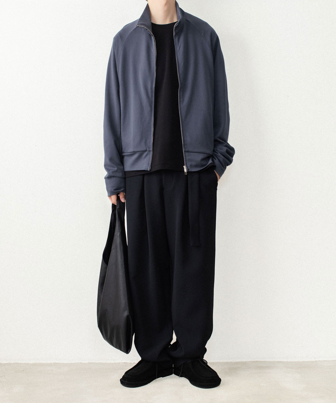 ATTACHMENT アタッチメントのCOTTON DOUBLE FACE STAND COLLAR JACKET - NAVYの公式通販サイトsession福岡セレクトショップ