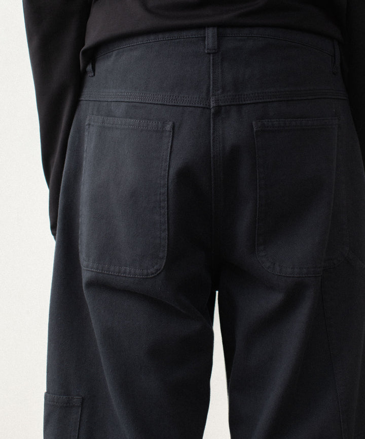 ATTACHMENT アタッチメントのCO NIDOM CLOTH BALLOON WIDE PAINTER PANTS - BLACKの公式通販サイトsession福岡セレクトショップ