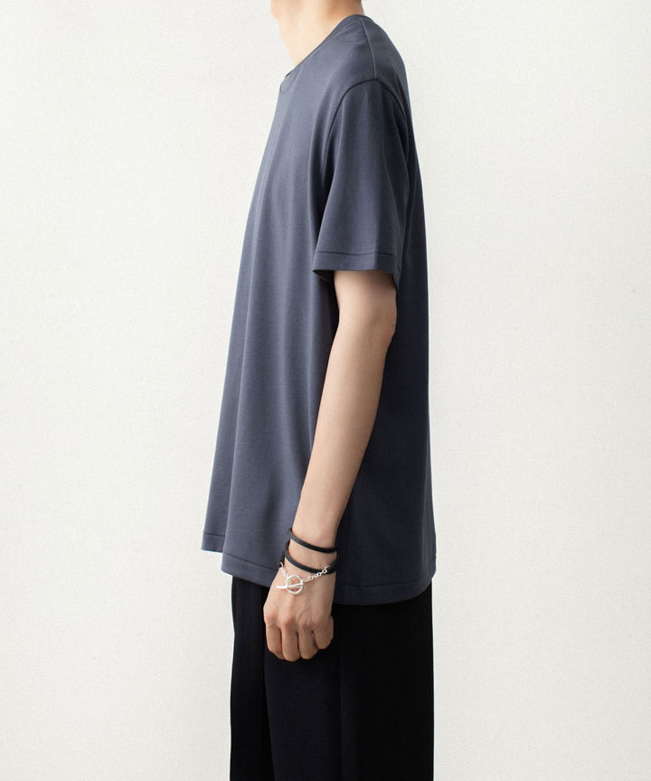 ATTACHMENT アタッチメントのCOTTON DOUBLE FACE SLIM FIT S/S TEE - NAVYの公式通販サイトsession福岡セレクトショップ