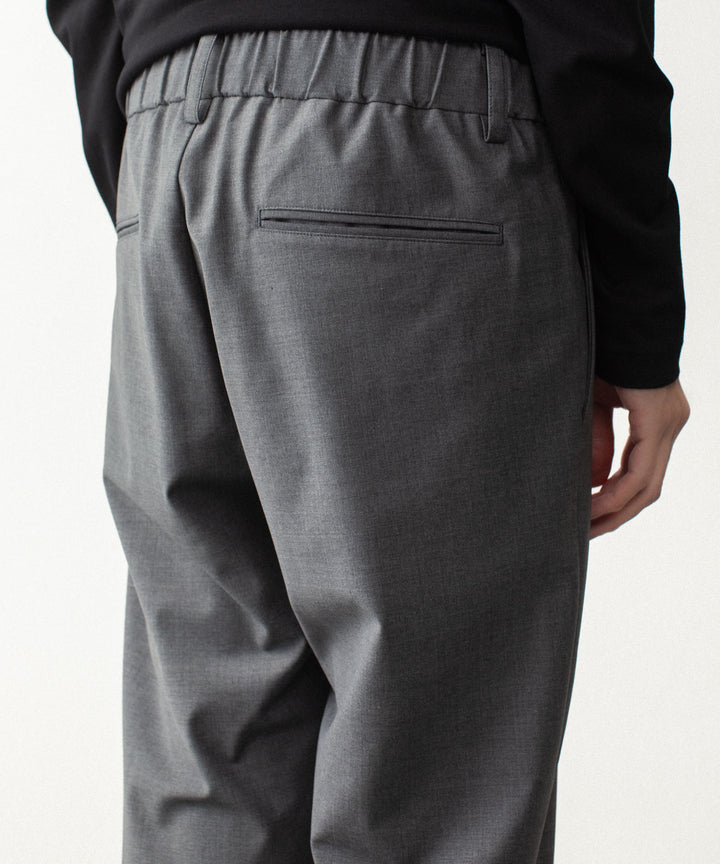 ATTACHMENT アタッチメントの2/80 PE/WO STRETCH TRO REGULAR FIT 1TUCK  TROUSERS - X.GRAYの公式通販サイトsession福岡セレクトショップ