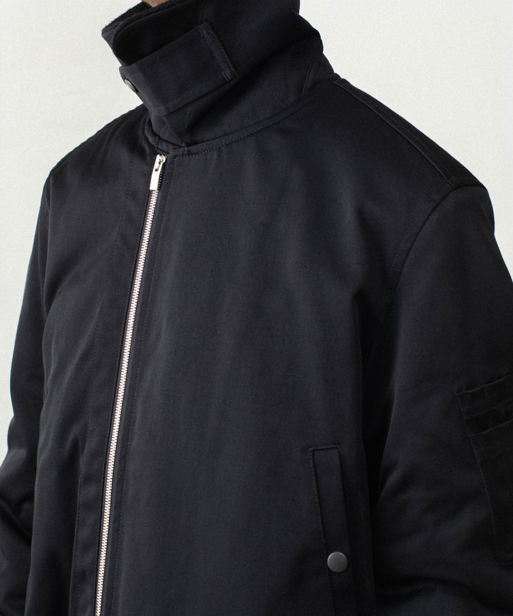 ATTACHMENT アタッチメントのNY/CO SATIN B-15 JACKET - BLACKの公式通販サイトsession福岡セレクトショップ