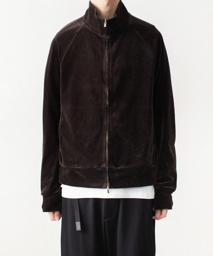 ATTACHMENT アタッチメントの80/2 ORGANIC VELOR TRACK JACKET - D.BROWNの公式通販サイトsession福岡セレクトショップ