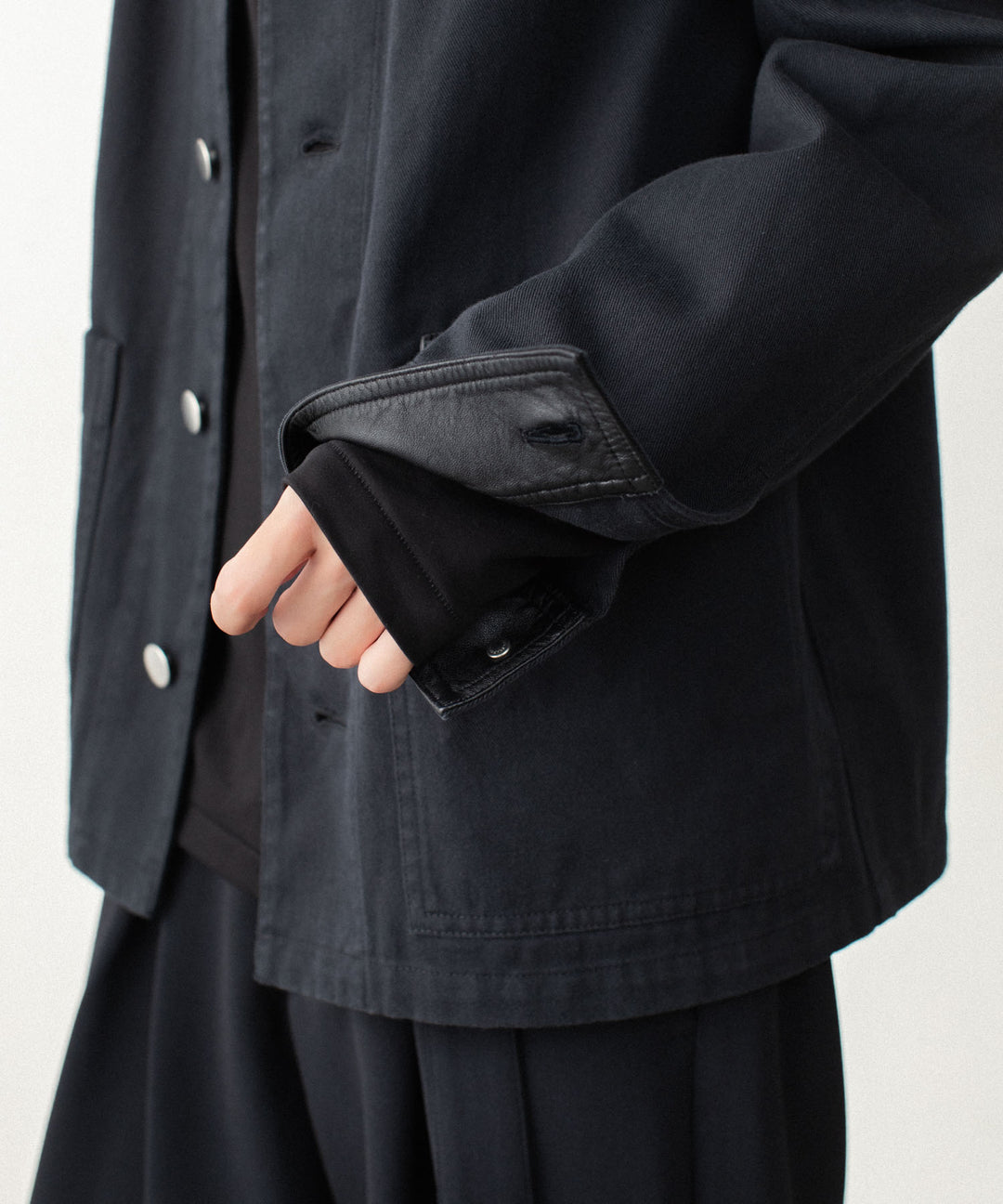 ATTACHMENT アタッチメントのCO NIDOM CLOTH COVERALL - BLACKの公式通販サイトsession福岡セレクトショップ