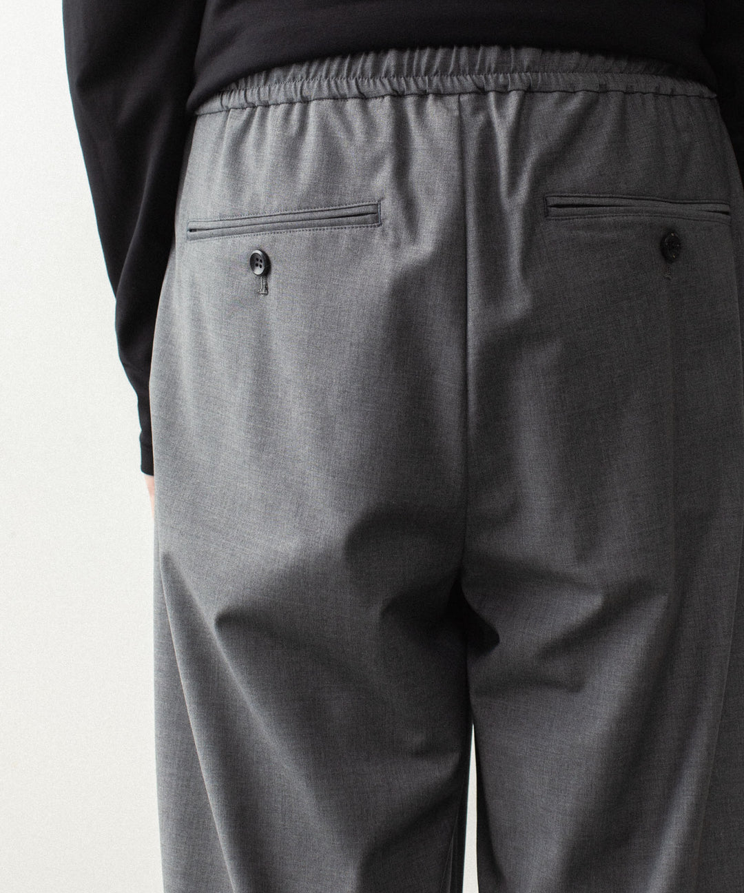 ATTACHMENT アタッチメントの2/80 PE/WO STRETCH TRO EASY TROUSERS - X.GRAYの公式通販サイトsession福岡セレクトショップ