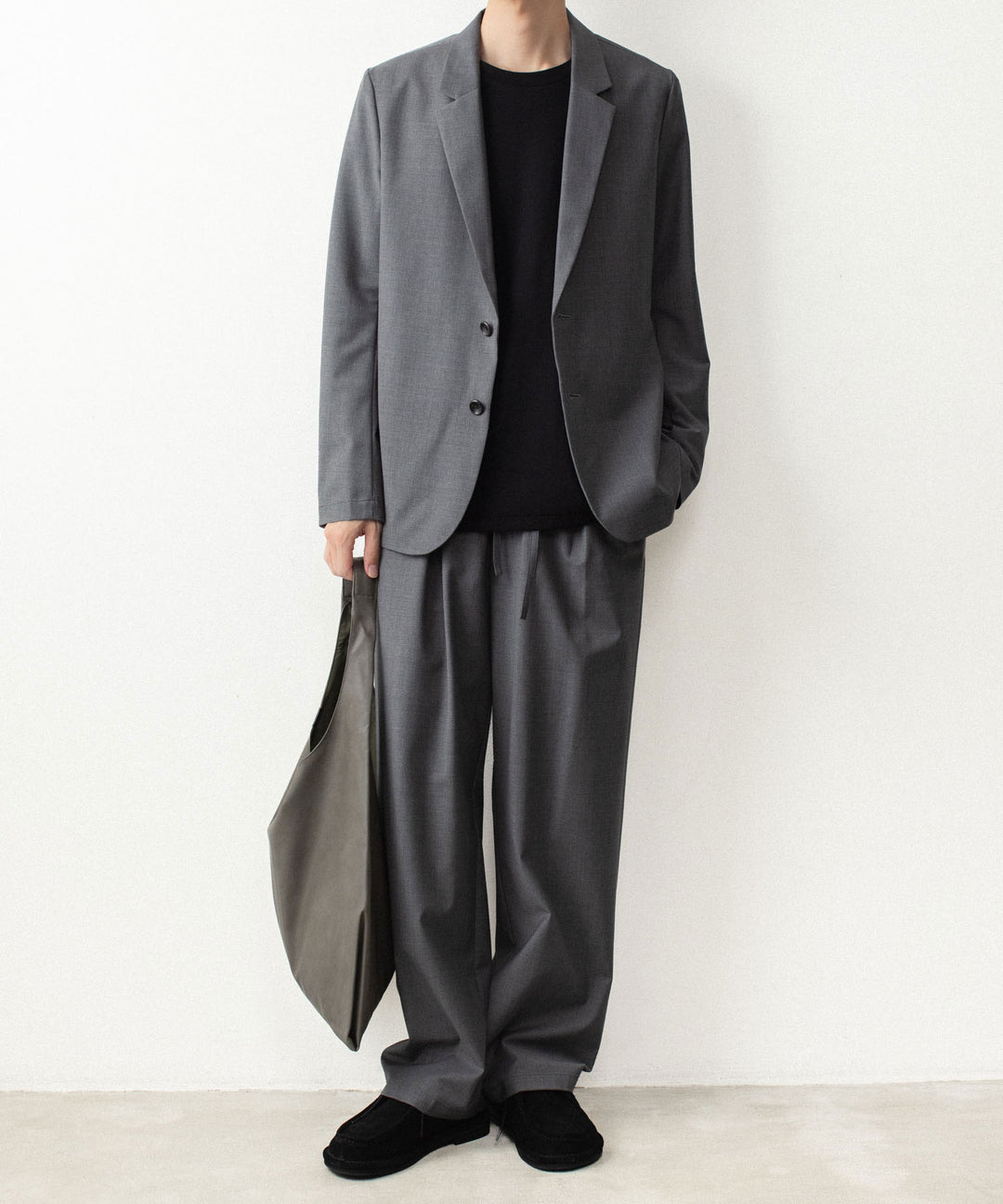 ATTACHMENT アタッチメントの2/80 PE/WO STRETCH TRO EASY TROUSERS - X.GRAYの公式通販サイトsession福岡セレクトショップ