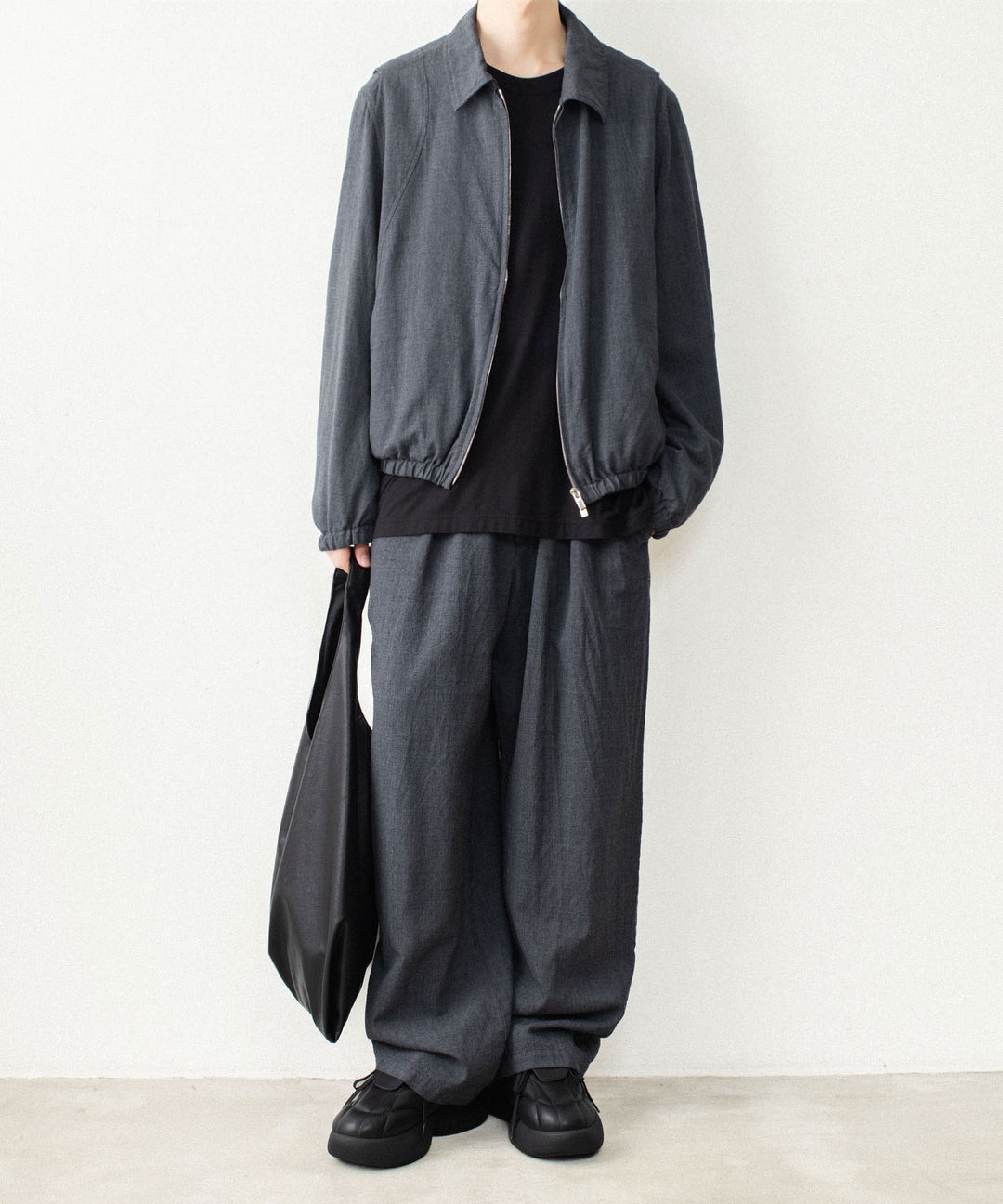 VEIN ヴェインのSHRINK WO CLOTH ZIP-UP JACKET - D.GRAYの公式通販サイトsession福岡セレクトショップ