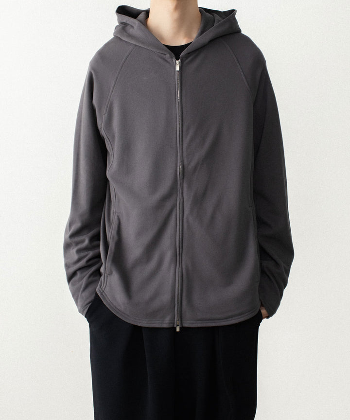 ATTACHMENT アタッチメントのVI/PE SMOOTH ZIP-UP LIGHT HOODIE - D.GRAYの公式通販サイトsession福岡セレクトショップ