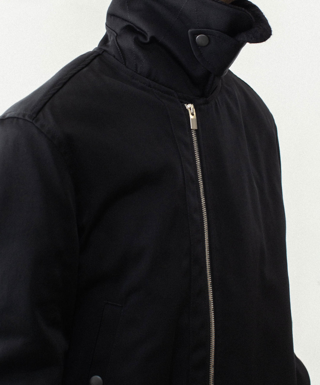 ATTACHMENT アタッチメントのNY/CO SATIN B-15 JACKET - BLACKの公式通販サイトsession福岡セレクトショップ