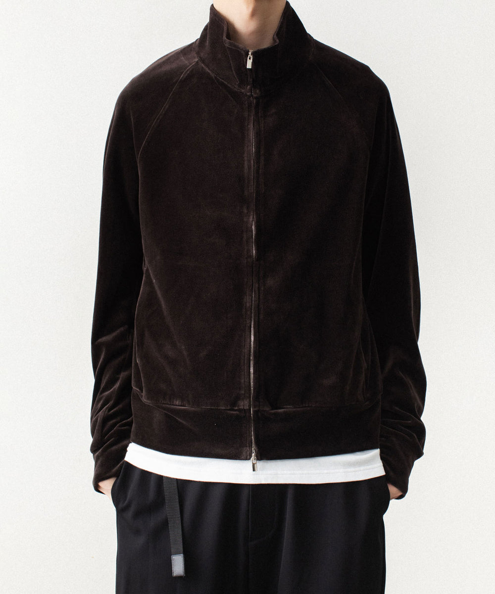 ATTACHMENT アタッチメントの80/2 ORGANIC VELOR TRACK JACKET - D.BROWNの公式通販サイトsession福岡セレクトショップ