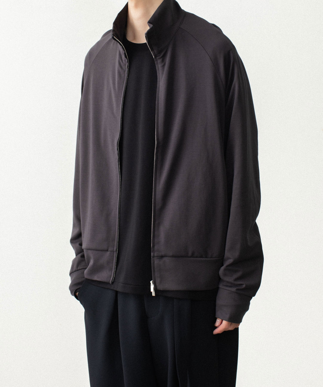 ATTACHMENT アタッチメントのCOTTON DOUBLE FACE STAND COLLAR JACKET - D.GRAYの公式通販サイトsession福岡セレクトショップ
