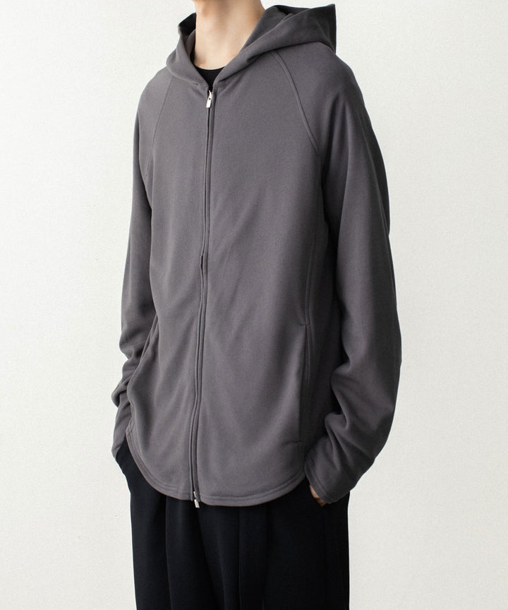 ATTACHMENT アタッチメントのVI/PE SMOOTH ZIP-UP LIGHT HOODIE - D.GRAYの公式通販サイトsession福岡セレクトショップ