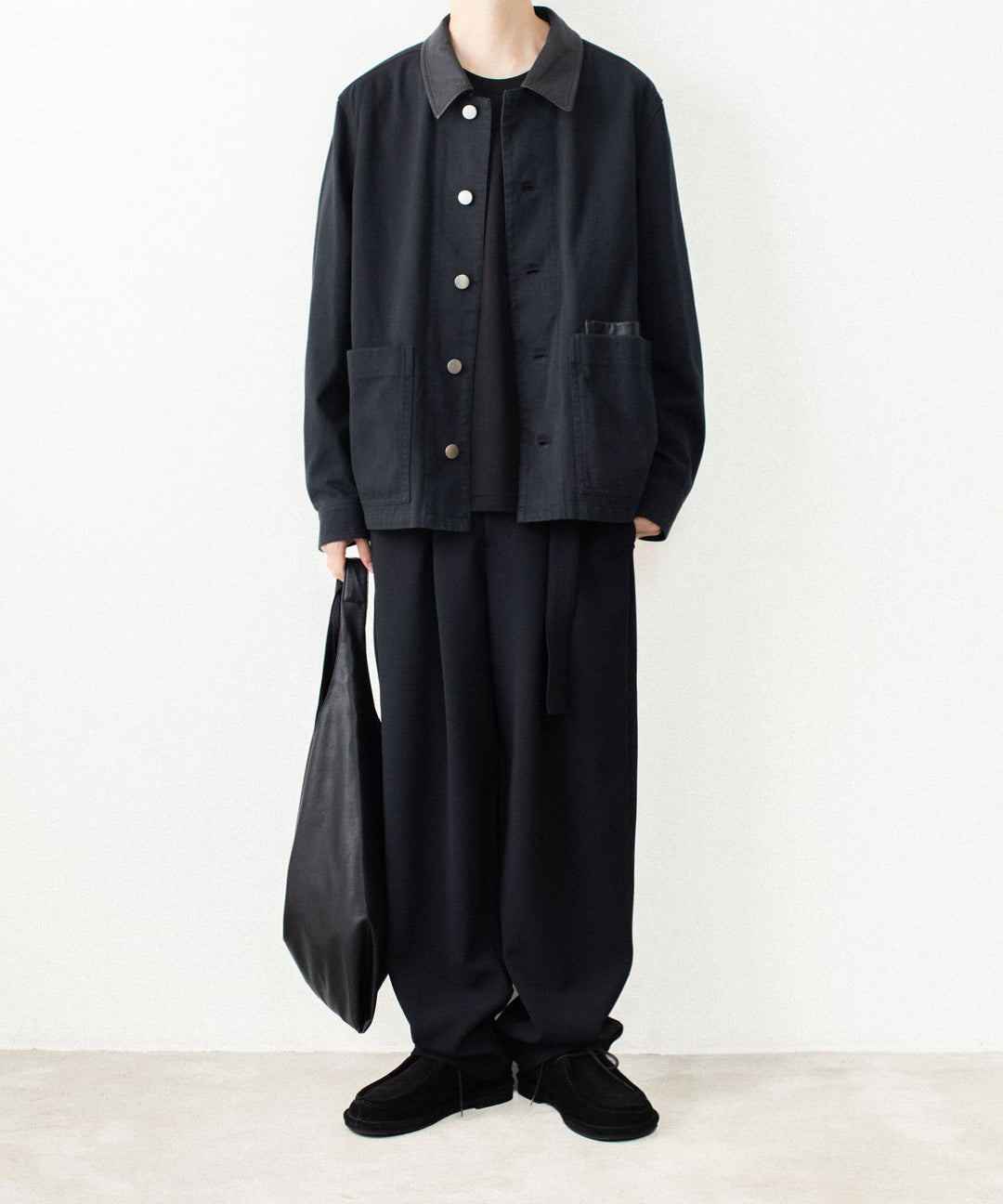 ATTACHMENT アタッチメントのCO NIDOM CLOTH COVERALL - BLACKの公式通販サイトsession福岡セレクトショップ