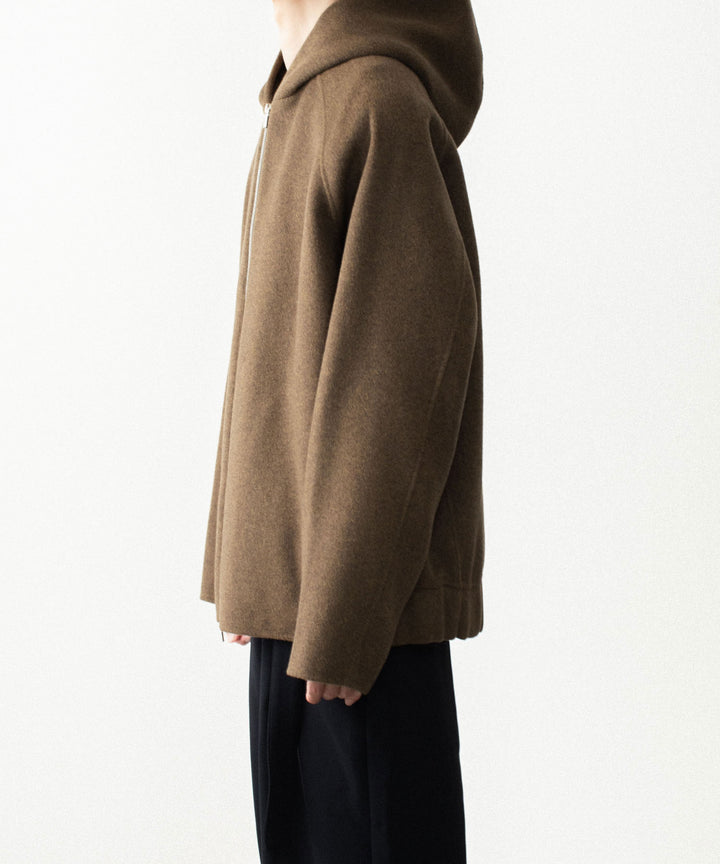 ATTACHMENT アタッチメントのWO/CA DOUBLE FACE BEAVER HOODED JACKET - KHAKIの公式通販サイトsession福岡セレクトショップ