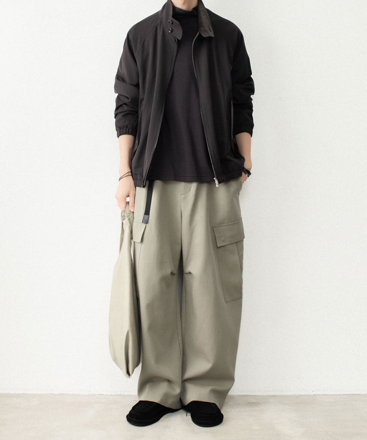 ATTACHMENT アタッチメントのCO/TEN POWDERY DOUBLE CROTH EASY CARGO TROUSERS - L.KH GRAYの公式通販サイトsession福岡セレクトショップ