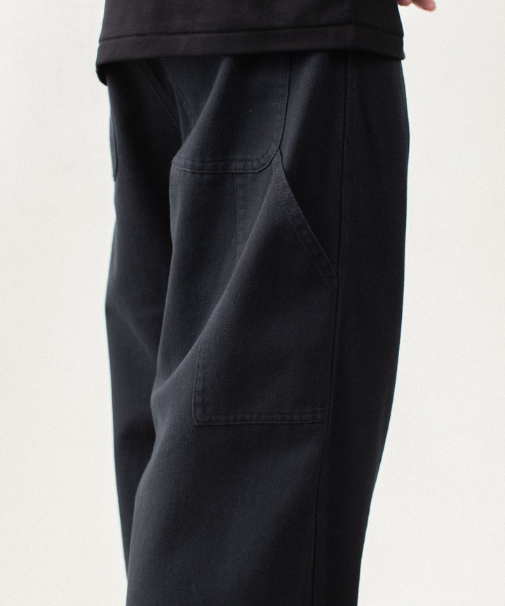ATTACHMENT アタッチメントのCO NIDOM CLOTH BALLOON WIDE PAINTER PANTS - BLACKの公式通販サイトsession福岡セレクトショップ
