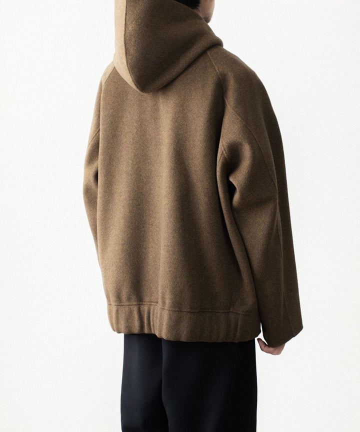 ATTACHMENT アタッチメントのWO/CA DOUBLE FACE BEAVER HOODED JACKET - KHAKIの公式通販サイトsession福岡セレクトショップ