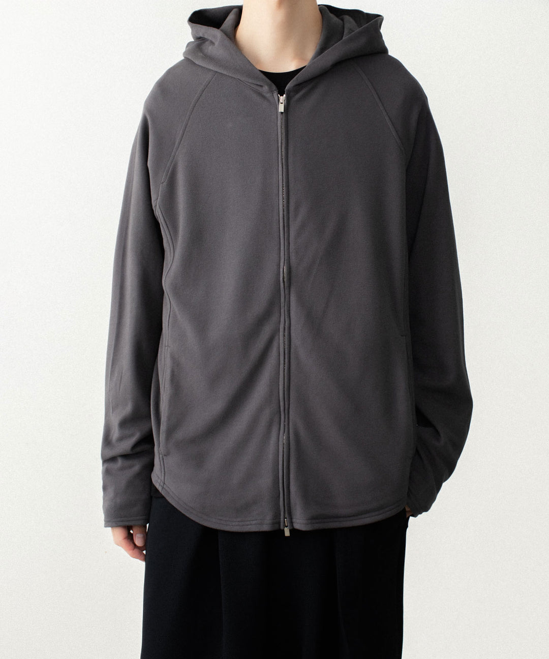 ATTACHMENT アタッチメントのVI/PE SMOOTH ZIP-UP LIGHT HOODIE - D.GRAYの公式通販サイトsession福岡セレクトショップ