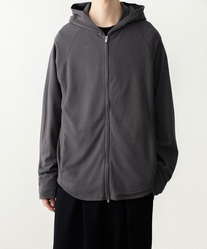 ATTACHMENT アタッチメントのVI/PE SMOOTH ZIP-UP LIGHT HOODIE - D.GRAYの公式通販サイトsession福岡セレクトショップ