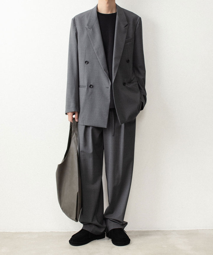ATTACHMENT アタッチメントの2/80 PE/WO STRETCH TRO EASY TROUSERS - X.GRAYの公式通販サイトsession福岡セレクトショップ