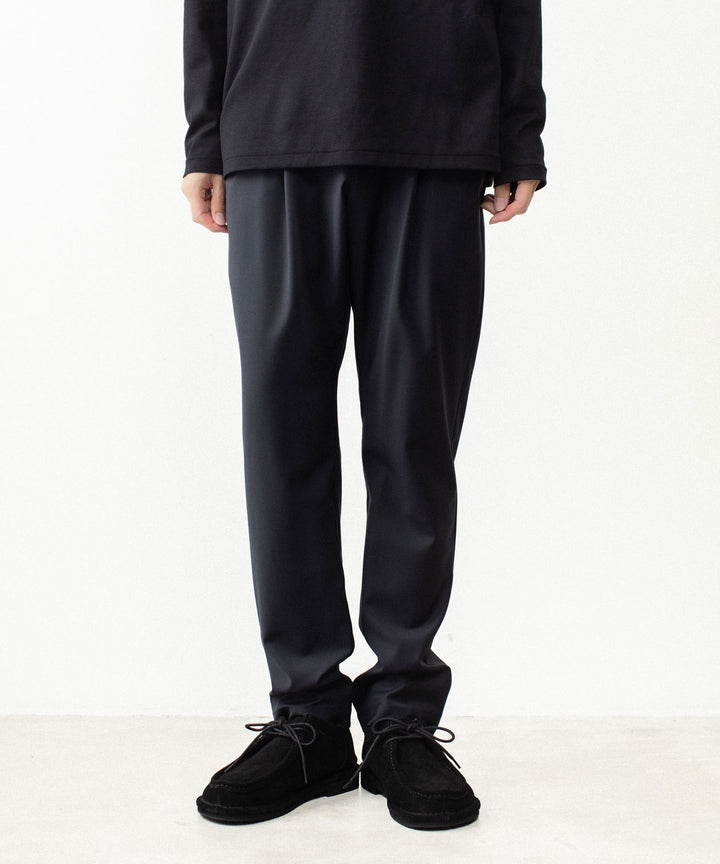 ATTACHMENT アタッチメントの2/80 PE/WO STRETCH TRO REGULAR FIT 1TUCK  TROUSERS - NAVYの公式通販サイトsession福岡セレクトショップ